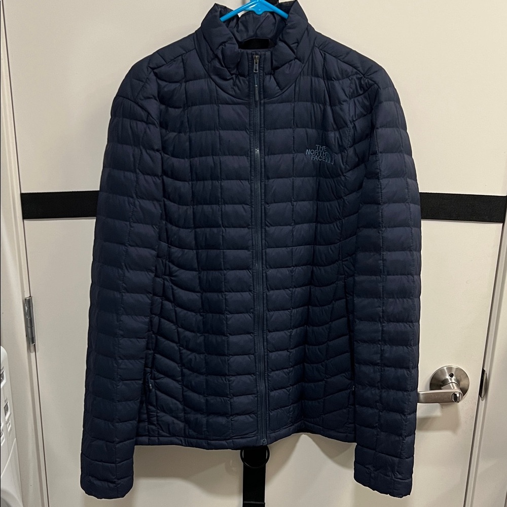 The North Face Men's Matte Navy Thermoball Jacket